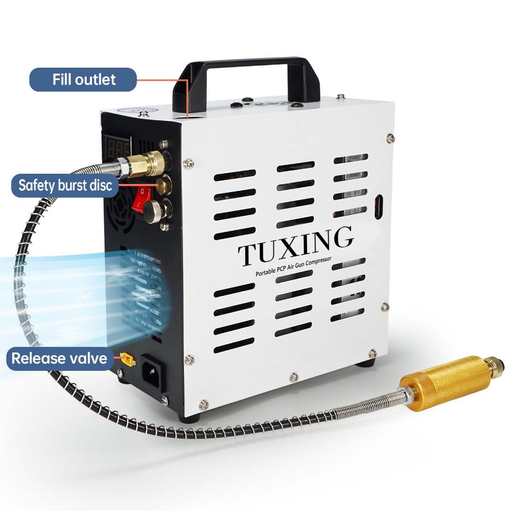300Bar Air Compressor With Fan Cooling