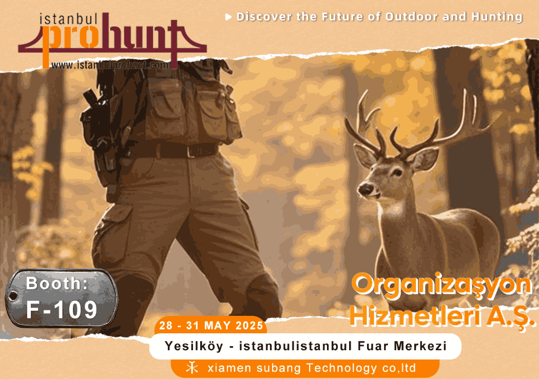 Exclusive Invitation: Discover Our Latest at IstanbulProhunt Booth F - 109