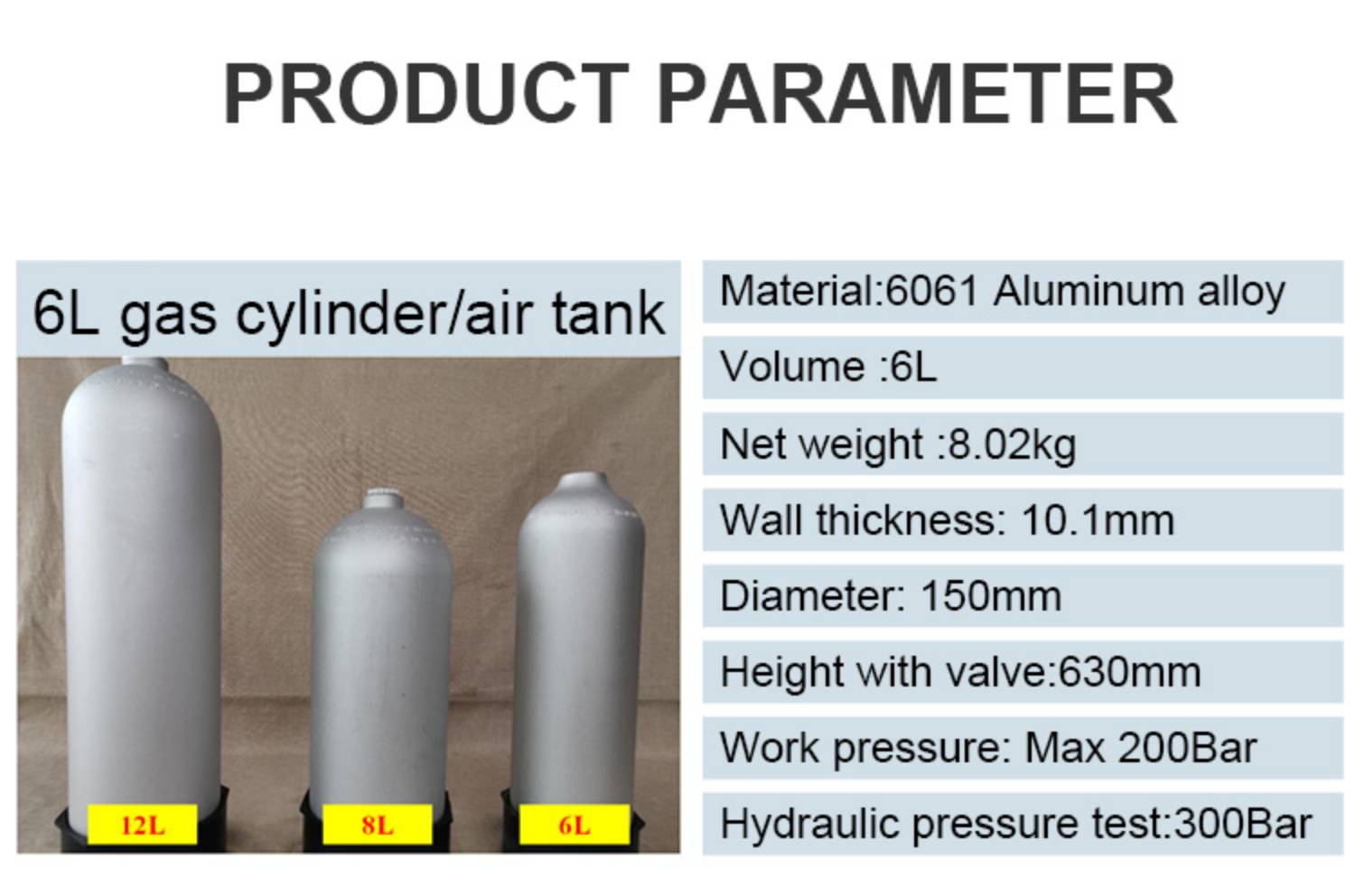 TUXING Breathing Air Tank